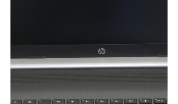 laptop HP, wachtwoord niet gekend, vv oplader en draagtas